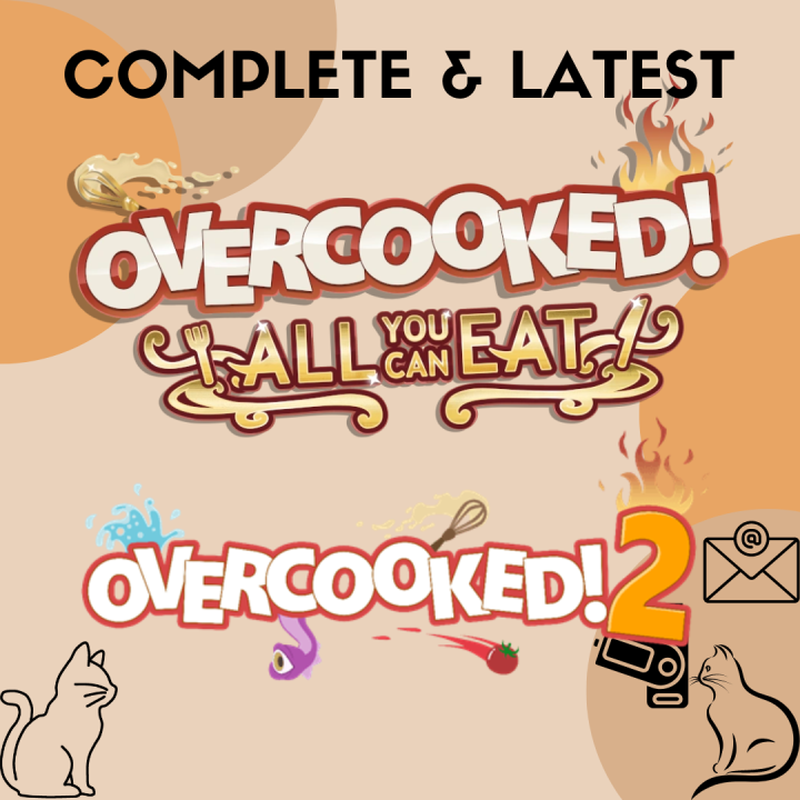 OVERCOOKED! 1 & 2 WINDOWS PC GAME Lazada PH