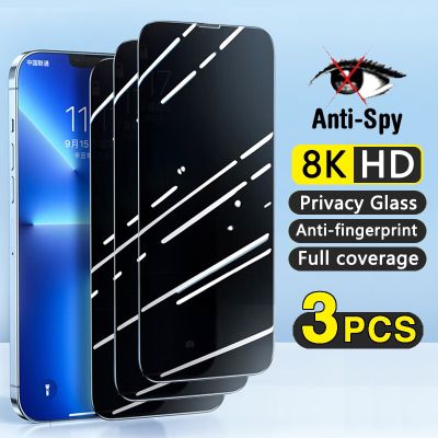 3PCS Anti Spy Full Cover Screen Protector For iPhone 11 12 13 14 Pro Max For iPhone 7 8 14 Plus X XS Max XR 13 12 Privacy Glass