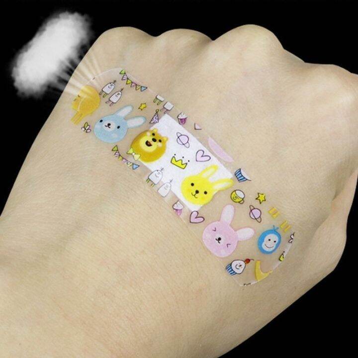 lz-120-pcs-set-dos-desenhos-animados-band-aid-emplastros-para-crian-as-kawaii-patches-gesso-ferida-hemostasia-da-pele-prova-d-gua-tiras-bandagem-m-dica