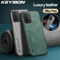 เคสหนังสุดหรู KEYSION สำหรับ Redmi Note 10 4G 10S 10 Pro 5G ฝาหลังโทรศัพท์กันกระแทกสำหรับ Xiaomi Redmi Note 9 Pro 9S