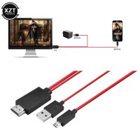 5 Pin HDTV Mikro Ponsel Ke HDMI Kompatibel Kabel Definisi Tinggi Kabel TV USB 3.1 Adaptor Ponsel Koneksi TV