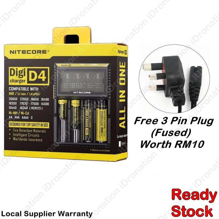 NiteCore D4 Battery Charger Bay Online ECigMafia