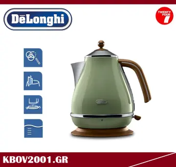 Delonghi Icona Metallics Kettle 1.7L - Kettles - HOME & KITCHEN