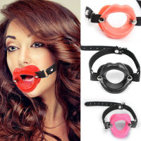 【2023】Silicone Open Mouth Gag Sex Toys For s Oral Fetish BDSM Mouth Plug Lips Shape Oral Fixation O Ring Dilator