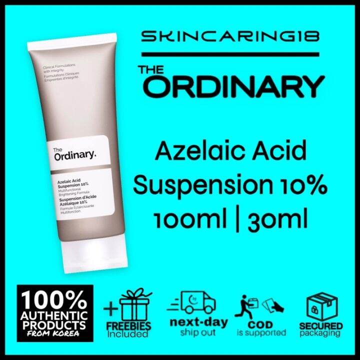 THE ORDINARY Azelaic Acid Suspension 10 100ml 30ml by SkinCaring18