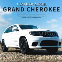 [AhQ ornaments] 1:32 Jeeps Grand Cherokee Alloy Off-Road รถรุ่น Diecasts Amp;