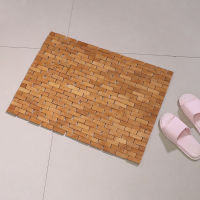 Bathroom Door Mat Bamboo Floor Mat Bamboo Mat Splicing Kitchen Waterproof Anti-slip Mat Ho Bathroom Mahjong Mat