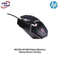 HP Accessory -เม้าเกมมิ่ง Mouse HP Mouse M270 Black 6 Buttons Optical sencer Gaming (7ZZ87AA) [ออกใบกำกับภาษีได้]