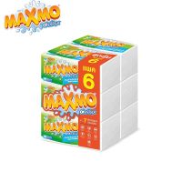 Maxmo แม็กซ์โม่ อินเตอร์โฟล์ค กระดาษอเนกประสงค์ ขนาด 90แผ่น/ห่อ แพ็คละ6ห่อ