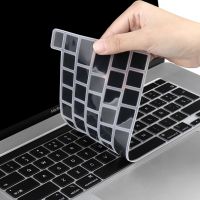 【Xiaohongs keyboard film 】 สำหรับ MacBook ใหม่ล่าสุด Pro 13 2020 A2251 A2289 A2338 M1 Pro 16นิ้ว A2141 EU รัสเซียสเปนภาษาอังกฤษแป้นพิมพ์ซิลิโคนผิว