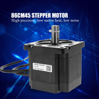 86CM45 2-Phase Stepper Motor 4.5N.m 6A เส้นผ่านศูนย์กลางเพลา 12.7mm