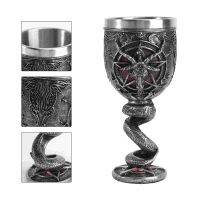 1ชิ้นถ้วยสร้างสรรค์ Stemware แว่นตา Helloween ถ้วยโถแก้วสร้างสรรค์และ Chalices Baphomet