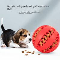 【YF】✚  Dog Interactive Rubber Balls Chew Teeth Cleaning Food