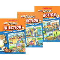 Idiom supplement scholastic in action more ideas produced by Xuele easy learning English inside and outside the picture 3 comic books Illustrated English original