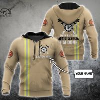 2023 style PLstar Cosmos 3DPrinted Newest Firefighter Custom Name Unique Funny Hrajuku Streetwear Unisex Casual Hoodies/Zip/Sweatshirt Q-1