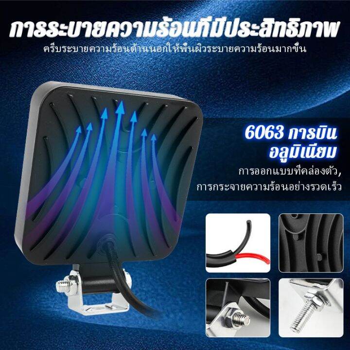 bmwa-หลอดไฟ-led-48w-dc12-โวลต์-24-โวลต์-ขนาดเล็ก-3-3-นิ้ว-สําหรับรถบรรทุก-รถออฟโร้ด-suv-4x4-2-ชิ้น