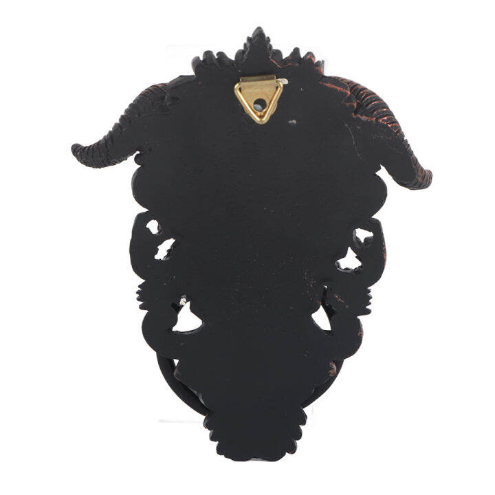 Horned God Skull Hanging Door Knocker Heavy Duty Horned Skull Door Knocker for Home Lazada PH