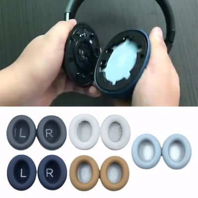 ”【；【-= 1 Pair Earphone Leather Ear Pad Headphone Cushion Headset Muff Earmuff Upgrade Modified Accessories Spare Parts