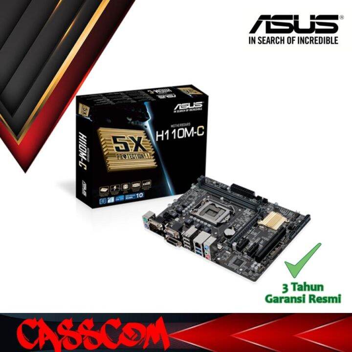Mainboard ASUS H110MC LGA 1151 Lazada Indonesia