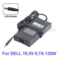 Dell อุปกรณ์ชาร์จไฟสำหรับอะแด็ปเตอร์แล็ปท็อปไฟ AC 19.5V 130W 4.5*3.0มม. Ispiron15 M6300ความแม่นยำ7557 XPS 14 XPS 15 9530ซัพพลาย