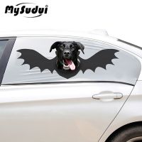 Mysudui Cartoon Car Window Cloth Windproof Easy Install Pet Travel Supplies In car Window Cloth Stable Safe for All Dogs Travel