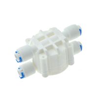 ▤❏♦ Reverse Osmosis RO 4 Way Valve 1/4 quot; OD Hose Quick Connection Diaphragm Valve Fitting For Water purifier Pure Water Dispenser