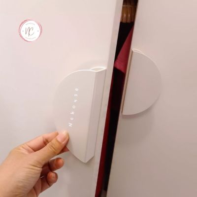 มือจับประตู IKEA แบบเหล็ก ที่จับประตู ครึ่งวงกลม 2ชิ้น 130มม มือจับลิ้นชัก ที่จับตู้เสื้อผ้า ที่จับลิ้นชัก ที่จับหน้าต่าง