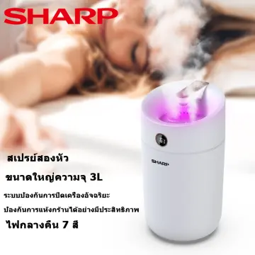 Air purifier with mist outlet humidifier