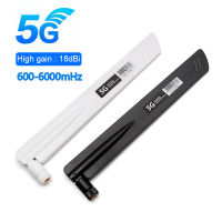 1pcs 3G 4G 5G Antenna 600-6000MHz 18dBi Gain SMA Male for Wireless Network Card Wifi Router High Signal Sensitivity