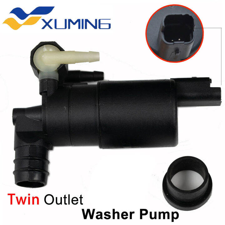 Xuming Wiper Front & Rear Windscreen Wiper Washer Pump Motor with