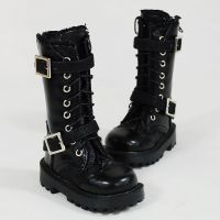 70cm 1/3 1/4 man boy SD AOD DOD BJD MSD Dollfie Synthetic Leather pu Shoes black boots shoes YG342