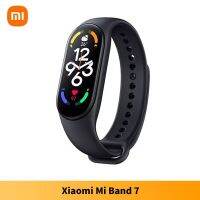 Xiaomi Mi Band 7 สร้อยข้อมือสมาร์ท1.62 "AMOLED หน้าจอบลูทูธ5.2อัตราการเต้นหัวใจเลือดออกซิเจนติดตามการออกกำลังกายกันน้ำวงสมาร์ท