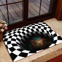 （A SHACK） Hoem Horror Clown RugBedroom EntranceHome Hallway Door Mat พรมปูพื้นพรมปูพื้น