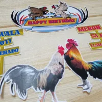 Sabong Theme Customized Cake Toppers 16pcs Lazada Ph