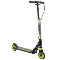 สกู๊ตเตอร์เด็ก สกู๊ตเตอร์ เบรกที่แฮนด์และระบบกันสะเทือน OXELO Mid 5 Kids Scooter With Handlebar Brake And Suspension