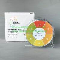 CHM™ กระดาษวัดค่า pH 1.0-3.5 แบบม้วน, ยาว 5 เมตร