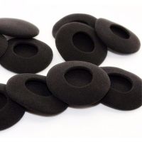 【cw】 10Pcs 70mm Foam Ear Pads Headphone Sponge Covers for Headset Diameter Of 6.8 7.2cm Earmuffs