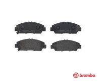 ผ้าดิสเบรคหน้า HONDA ACCORD งูเห่า 3.0 V6 1997- PRELUDE BB3 2.0 2.3 1992- BB9 2.0 2.3 1996- BREMBO