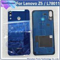 【☑Fast Delivery☑】 jiejiu65879742 สำหรับ Lenovo Z5 L78011ฝาหลังฝาครอบเคสด้านหลังฝาหลังพร้อมการเปลี่ยนชิ้นส่วนเลนส์กระจก