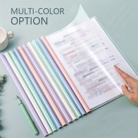 10pcs A4 File Folder With Draw Rod File Folder For Office Home File Management School Teacher Student Test Papers Storage