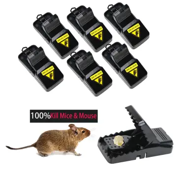 6PCS Reusable MOUSE TRAPS Rat Trap Rodent Snap Trap Mice Trap Catcher  Killer UK