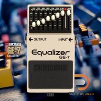 Boss GE-7 Equalizer เอฟเฟ็คกีต้าร์ใช้ปรับย่านความถี่ต่างๆและสามารถใช้เป็นclean boostก็ได้ของแท้ประกันศูนย์Made in Taiwan