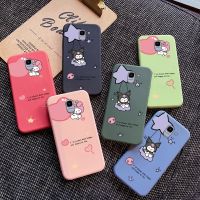 สำหรับ Samsung J4 J4 PLUS J6 J6 PLUS J7 2017 J7 2018 J7 Pro 2017 J8เคสโทรศัพท์น่ารักคนรัก Melody Kuromi ส่วนบุคคลกันกระแทก Soft Back Cover ซิลิโคนด้านข้างรูปแบบกล้องเลนส์เต็มรูปแบบด้านข้าง Protector ปลอก