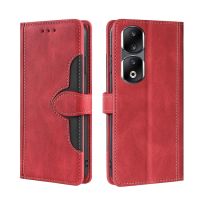 【5 ACETOP 】เคสโทรศัพท์หัวเข็มขัดแม่เหล็กผิวสัมผัสสำหรับ Honor 90 5G/Honor 90 Pro 5G