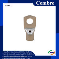 หางปลา Cembre A3-M8 (KDP) สำหรับสายไฟ 16 SQMM.  เทปพันสายไฟ สายไฟ ไฟฟ้า หางปลา ปลอกหุ้มหางปลา ไฟฟ้าโรงงาน