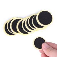 【CW】 10Pcs Cycling Mountain/Road Tyre Puncture Fast Repair Tools black Inner Tire Patches Glue