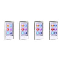 4X TPU Rubber Skin Case Compatible with Apple IPod Nano 7Th Generation, Frost Clear White