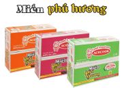 Thùng 24 gói miến Phú Hương Sườn Heo 55g Thịt bằm 55g Lẩu Thái Tôm 60g