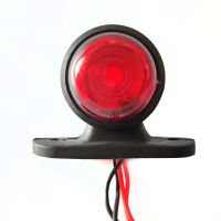 4PCS Universal 24V Truck Trailer Lamp Tail LED Side Marker Indicators Caravan 12V Brake Light Stop Signal For Cars