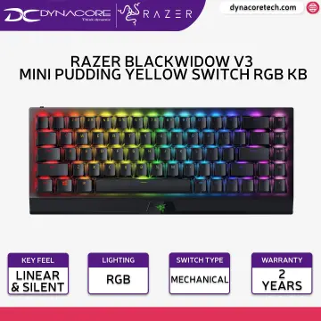 Razer BlackWidow V3 Mini Hyperspeed Phantom Edition 65% Wireless Mechanical  Yellow Linear Switch Gaming Keyboard Black RZ03-03891900-R3M1 - Best Buy